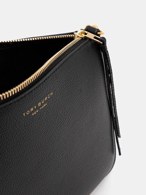 Tory Burch torebka skórzana Perry kolor czarny 175544-001