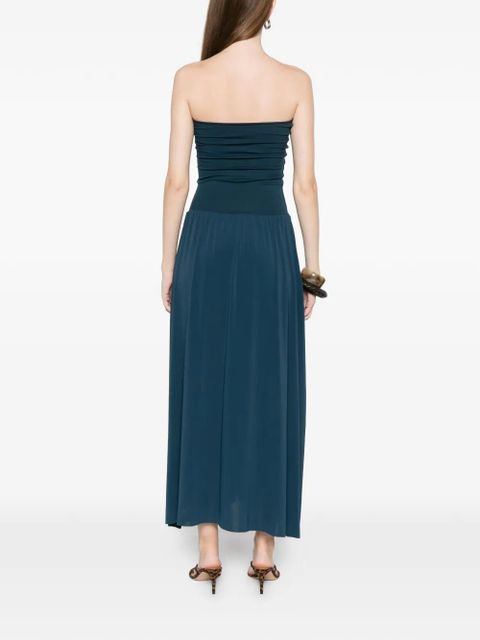ERES Oda strapless midi dress - Blue