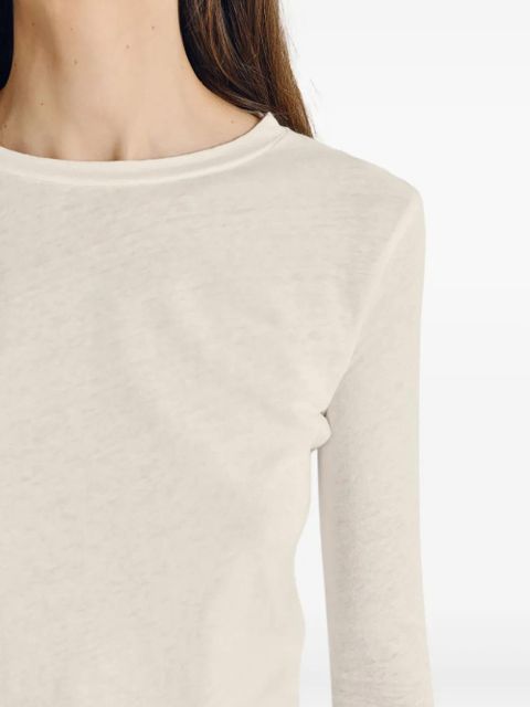 American Vintage Gamipy long-sleeve top - White