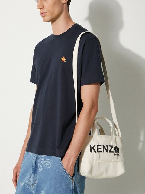 Kenzo torebka Utility Small Tote Bag kolor beżowy FE68SA910F36.03