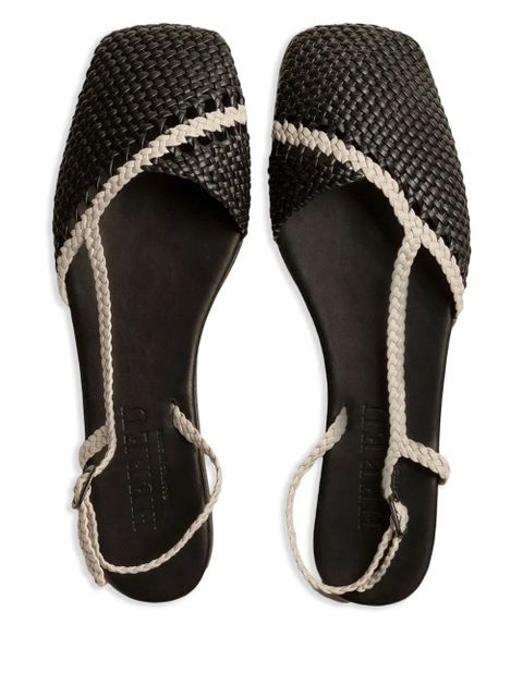 Hereu Petra ballerina flats - Black