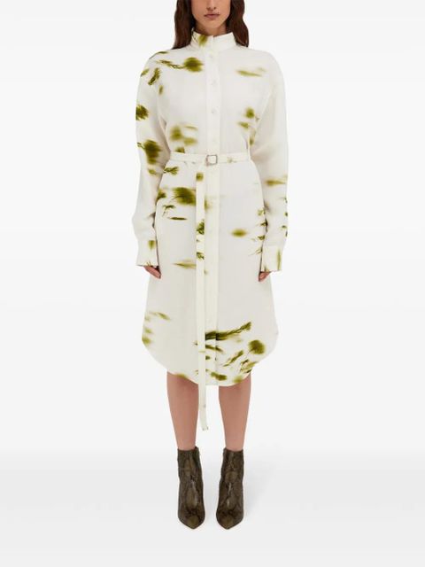 Ferragamo Blossom print shirt dress - White - zdjęcie produktu nr 2