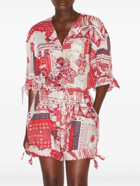 MARANT ÉTOILE Niely playsuit - Red