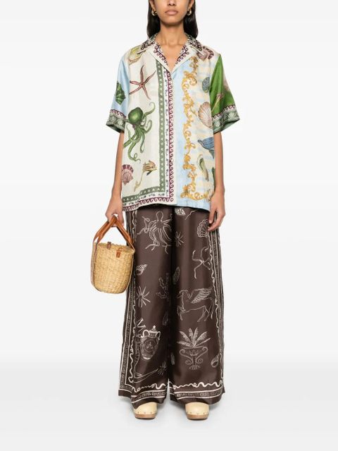 ALEMAIS Bath House shirt - Neutrals