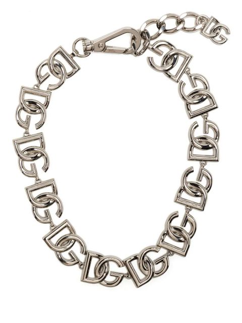Dolce & Gabbana DG-chain choker necklace - Silver - zdjęcie produktu nr 1