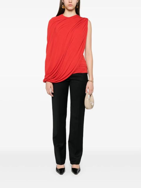 MANURÍ Tina wool trousers - Black