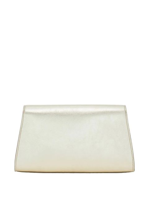 Ferragamo mini multi-pocket clutch bag - Gold