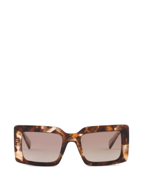 Prada Eyewear Sunglasses with Prada logo - Brown - zdjęcie produktu nr 1