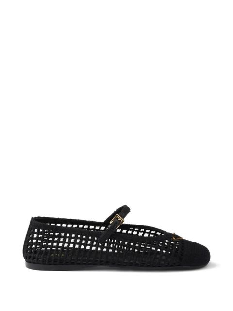 Prada woven ballet flats - Black - zdjęcie produktu nr 1