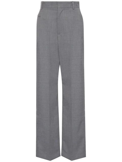 MM6 Maison Margiela single-stitch tailored trousers - Grey - zdjęcie produktu nr 1