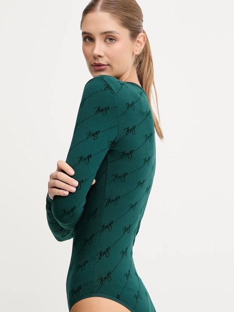 HUGO body kolor zielony 50549795