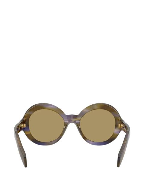 Prada Eyewear round-frame sunglasses - Brown