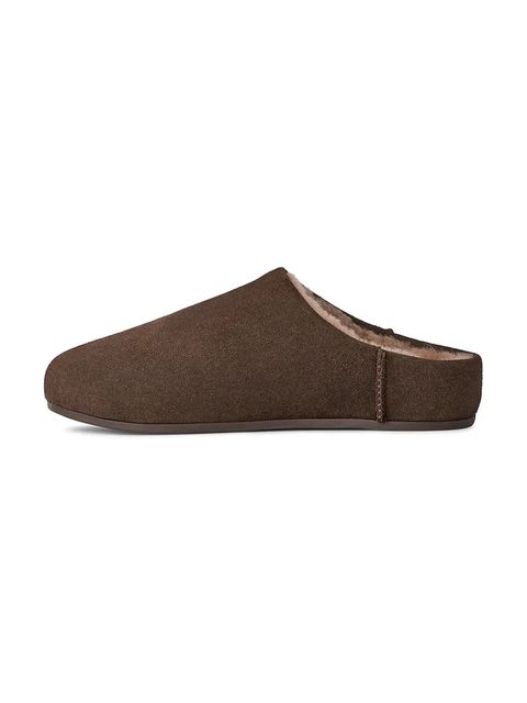 UGG kapcie zamszowe Elea Slip-On kolor brązowy 1171390.DDC