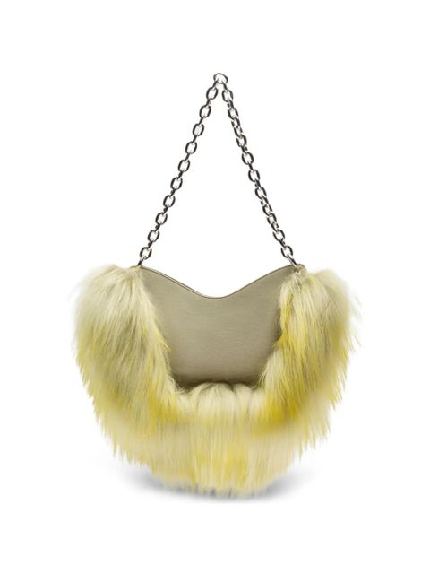 Blumarine butterfly-shape shoulder bag - Green