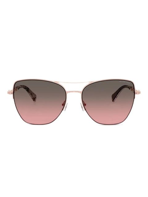 Michael Kors chain-link metal sunglasses - Pink - zdjęcie produktu nr 1