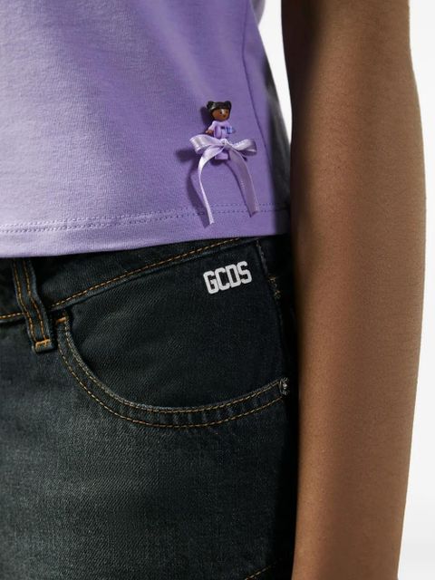 GCDS Polly Pocket Bling T-shirt - Purple