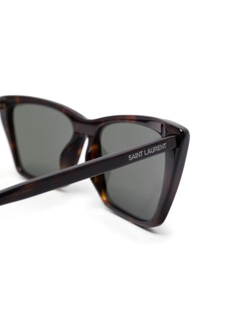 Saint Laurent Eyewear Mica Thin sunglasses - Brown