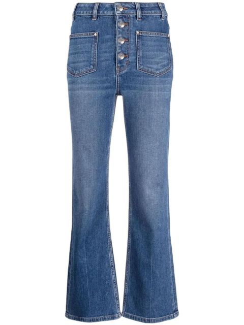Maje high-rise flared jeans - Blue - zdjęcie produktu nr 1