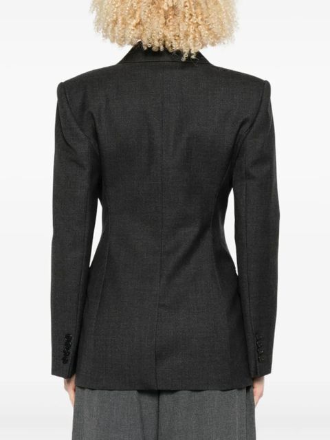 Givenchy double-breasted button jacket - Grey