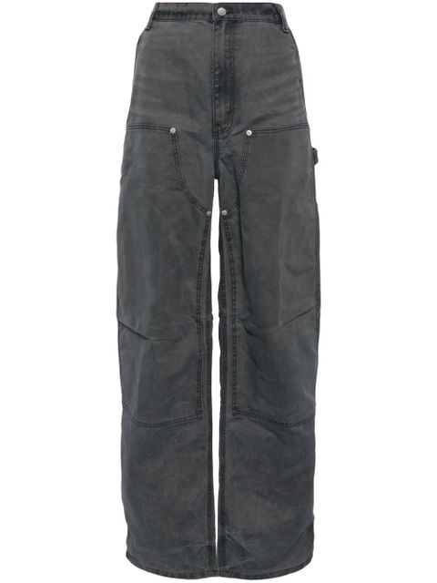 Alexander Wang mid-rise wide-leg jeans - Grey - zdjęcie produktu nr 1