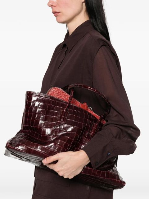 The Attico medium La Passeggiata tote bag - Red - zdjęcie produktu nr 2