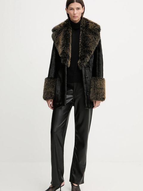 Stand Studio płaszcz Fae kolor czarny 66609-9890