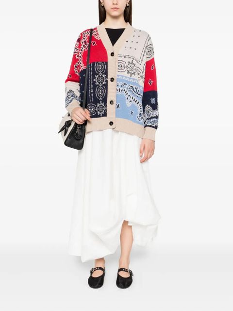 Weekend Max Mara paisley-pattern cardigan - Neutrals - zdjęcie produktu nr 2