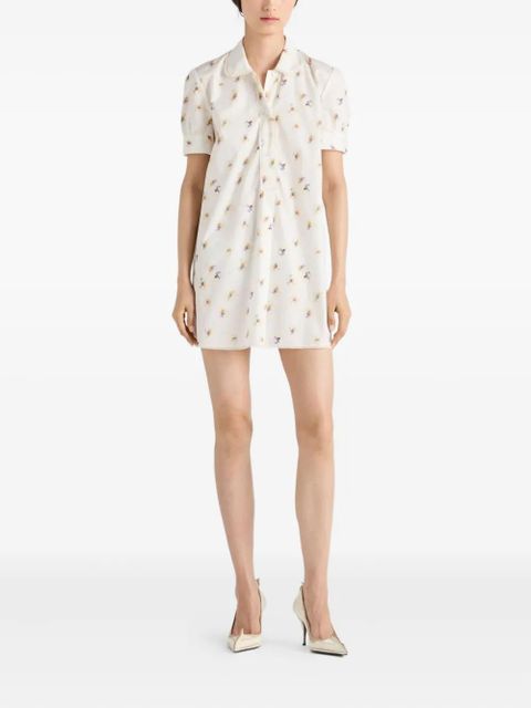 Prada floral print dress - Yellow - zdjęcie produktu nr 2