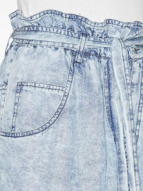 MARANT ÉTOILE Priana chambray trousers - Blue