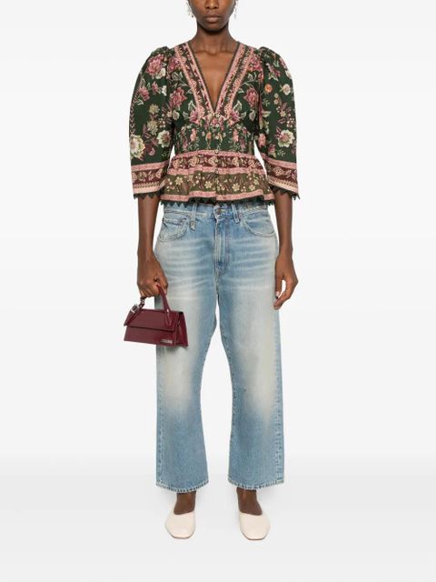 FARM Rio Flowering Garden Three top - Green - zdjęcie produktu nr 2