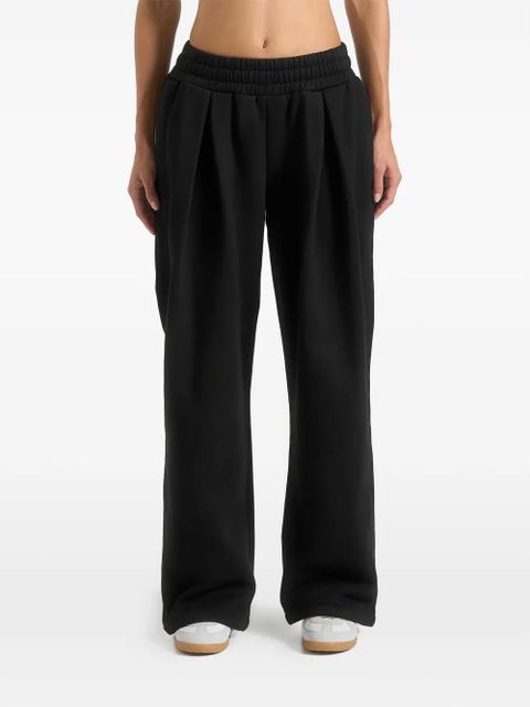 Manière De Voir Fanny pleated track pants - Black - zdjęcie produktu nr 1