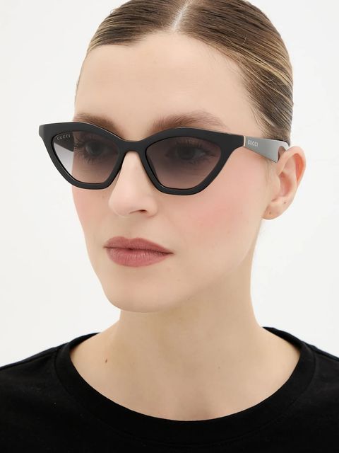 Gucci okulary przeciwsłoneczne damskie kolor czarny GG1931S