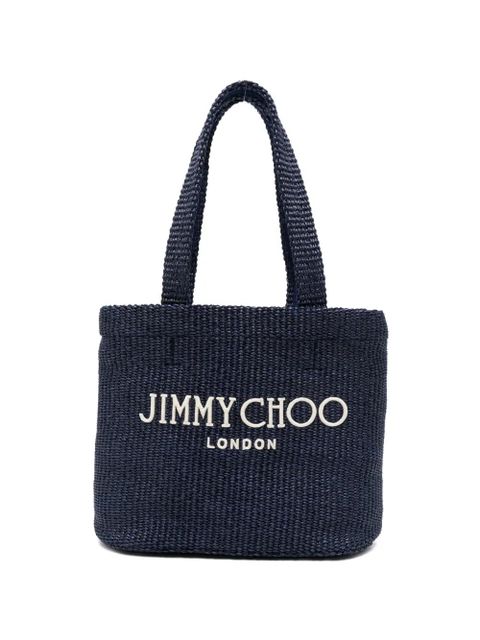 Jimmy Choo logo tote bag - Blue - zdjęcie produktu nr 1