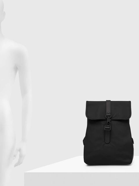 Rains plecak 13040 Backpacks kolor czarny duży gładki
