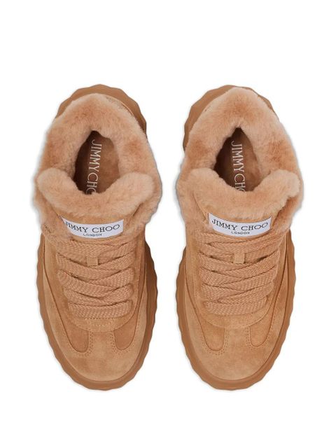 Jimmy Choo Diamond Maxi sneakers - Brown