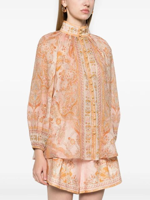 ZIMMERMANN Billow shirt - Neutrals