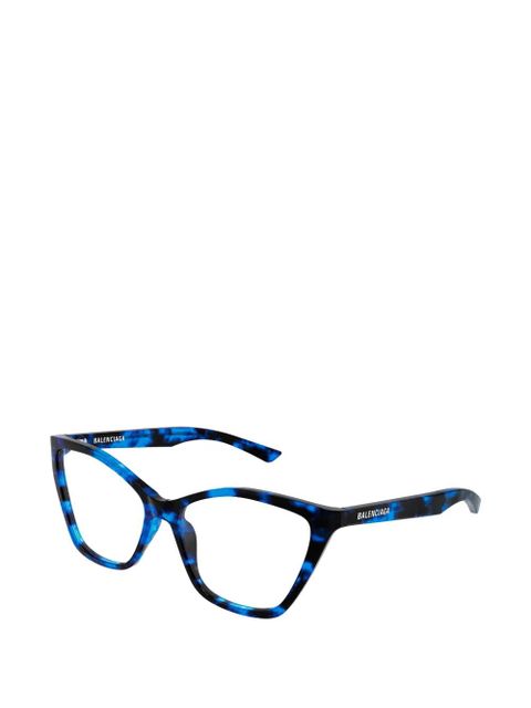 Balenciaga Eyewear cat-eye frames glasses - Blue - zdjęcie produktu nr 2