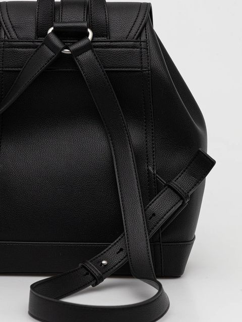 Karl Lagerfeld Jeans plecak damski kolor czarny duży gładki A4W30141