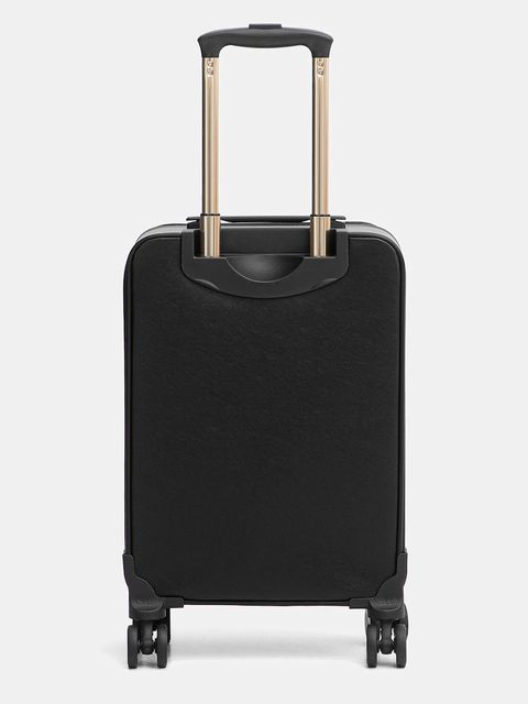 Guess walizka NADIRA SMALL kolor czarny TWQG84 24983