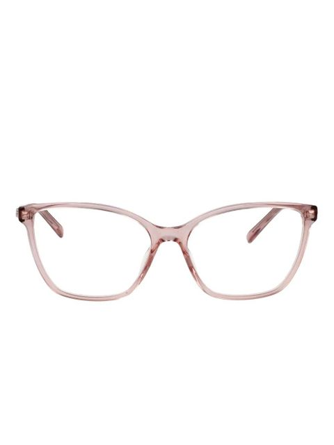 Gucci Eyewear geometric-frame glasses - Pink