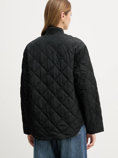 Tommy Hilfiger kurtka kolor czarny przejściowa WW0WW48691