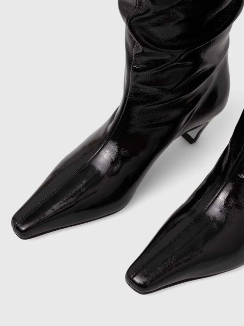 MSGM kozaki skórzane