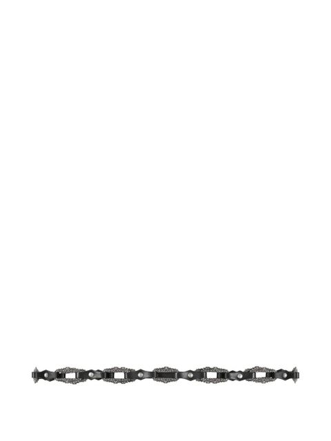 Ba&Sh Baptiste embellished chain belt - Black - zdjęcie produktu nr 1