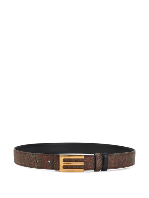 ETRO logo-buckle belt - Brown - zdjęcie produktu nr 1