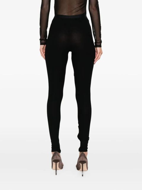 Magda Butrym zip-detail leggins - Black