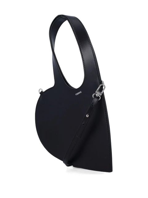Coperni mini Baby Heart crossbody bag - Black