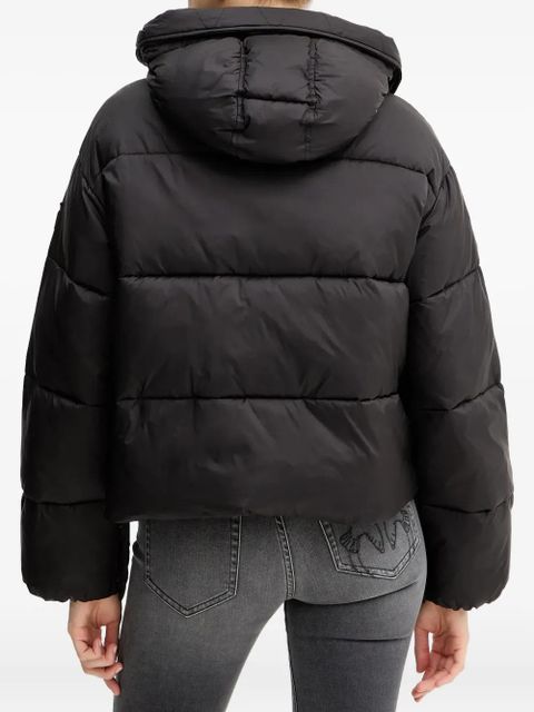 PINKO buttoned hooded jacket - Black - zdjęcie produktu nr 2