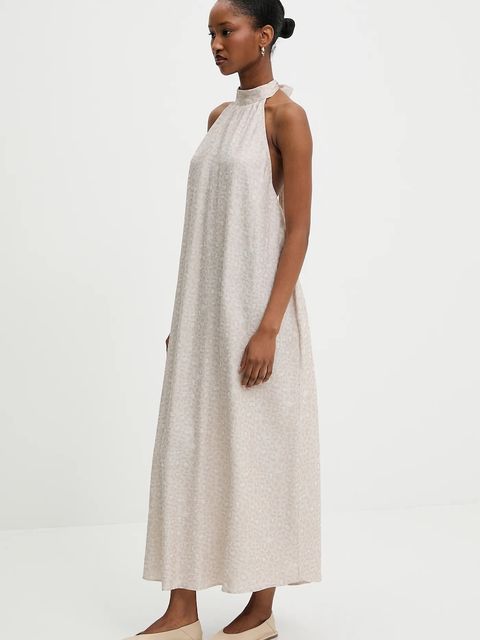 Answear.LAB sukienka z lnem