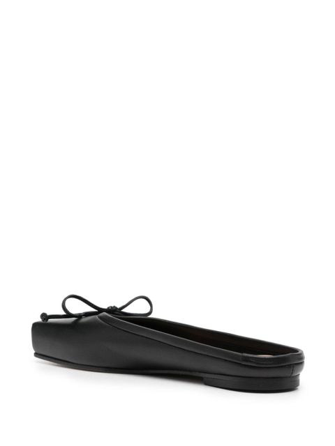 Jacquemus Les Ballets square-toe mules - Black