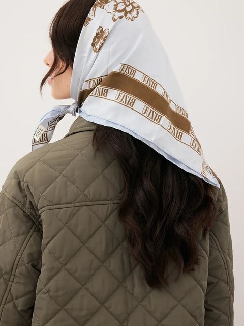 Bizuu kurtka MAREVIA kolor zielony przejściowa oversize MAREVIA KHAKI